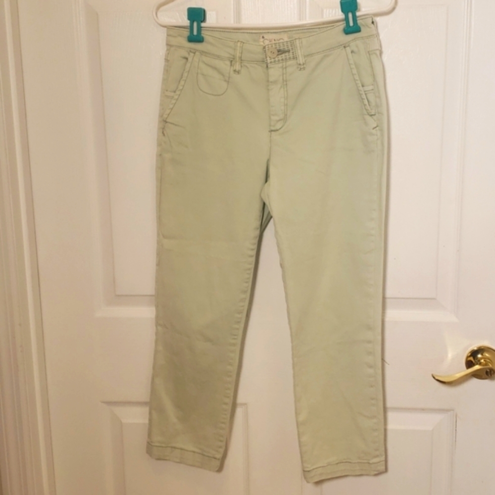 Anthropologie Chino green pants